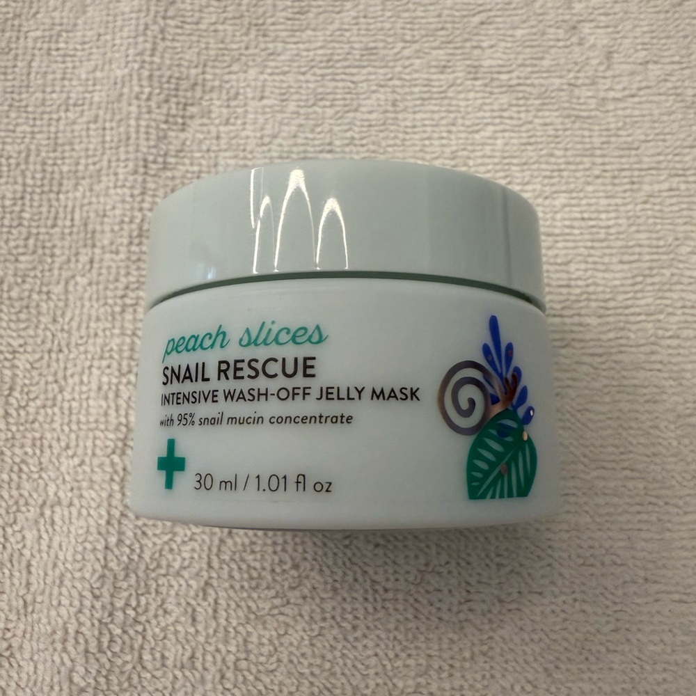 New Peach Slices Snail Rescue Jelly Mask 30 mL